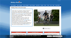 Desktop Screenshot of holiday-parks.com